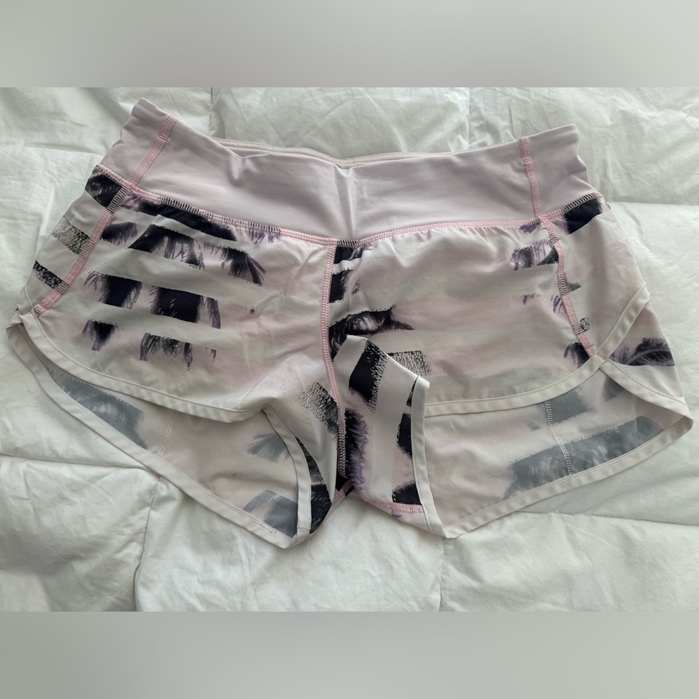 lululemon athletica vintage Pink and Black Athletic speed shorts